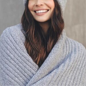 Kashwere Scarf Shawl Ribbed Kash-Cozy